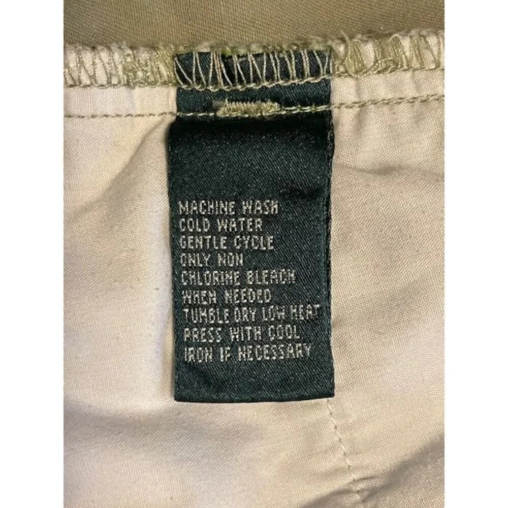 Lauren Jeans Co. Ralph Lauren Women's Beige Cotton‎ Pants Size 10